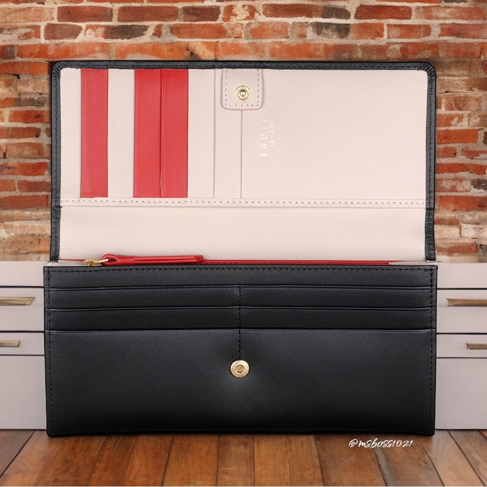 RADLEY LONDON Scottie Dog Wallet in Black NWT - Picture 3 of 4